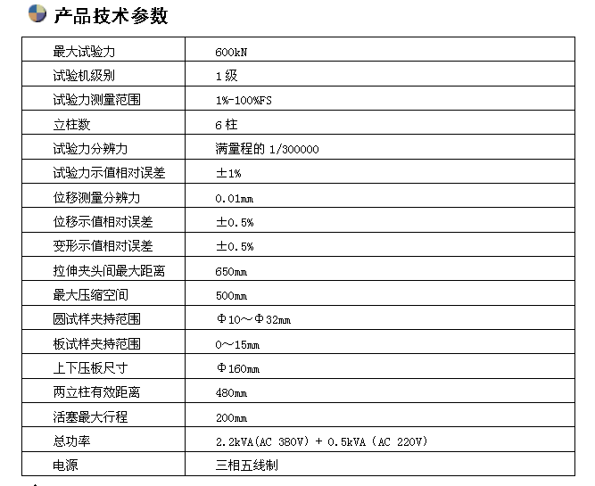 600KN/60噸數(shù)顯鋼絞線拉力試驗機(jī)